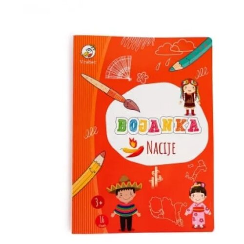 MOJIC Vrabac Premium bojanka nacije Slike