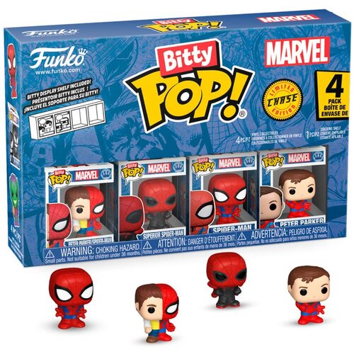 Funko Bitty Pop Blister 4 Figurice Bitty POP Marvel Spider-Man Parker Split Cijene