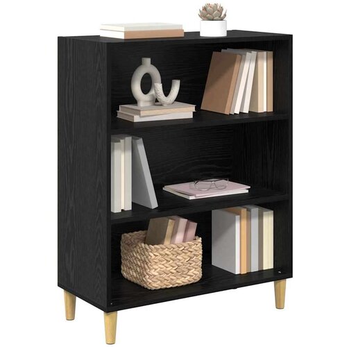 VidaXL Kreveta Crni hrast 69 5 x 32 5 x 90 cm Konstruirano drvo Slike