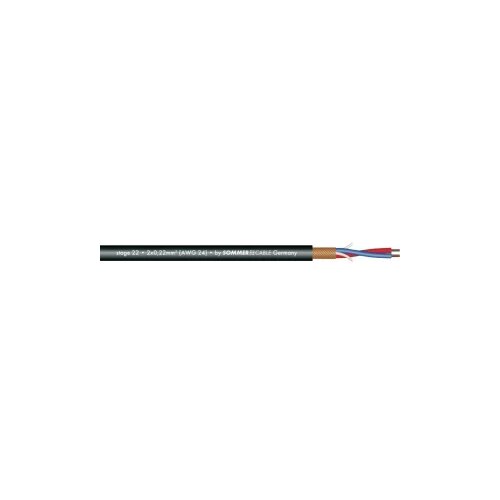 Sommer Cable STAGE 22 HIGHFLEX&amp;#039;&amp;#039;-Mikrofonski kabel, 2x0.22mm Slike