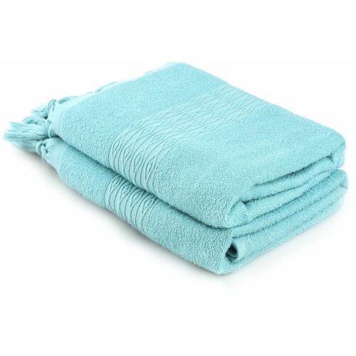  terma - turquoise turquoise hand towel set (2 pieces) Cene