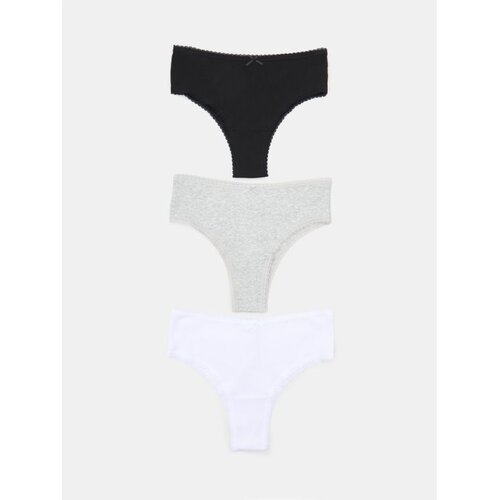 Sinsay Rebraste brazilske gaćice 3 pack Slike