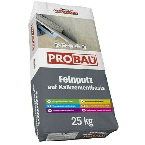 PROBAU Fina žbuka (Sive boje, 25 kg) Cijene