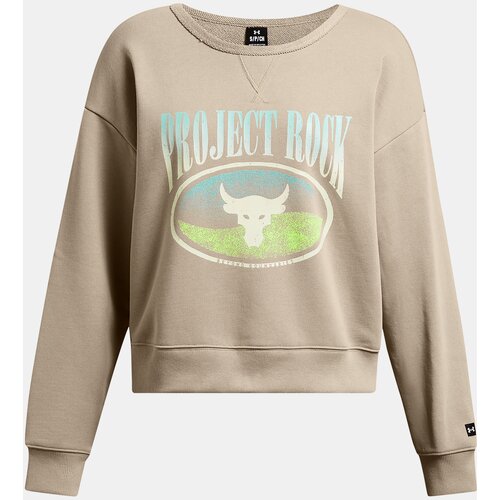 Under Armour Sweatshirt Pjt Rck HW Terry LS Q1-BRN - Women&amp;#039;s Slike