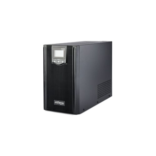 UPS GEMBIRD EG--PS3000-02, 3000 VA pure sine wave , LCD display, 3 x Schuko + 3 x C13 outputs, USB, black Cijene