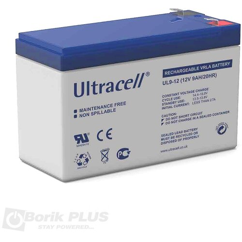 Ultracell UL 9-12, Olovna VRLA baterija 12V 9Ah Cene