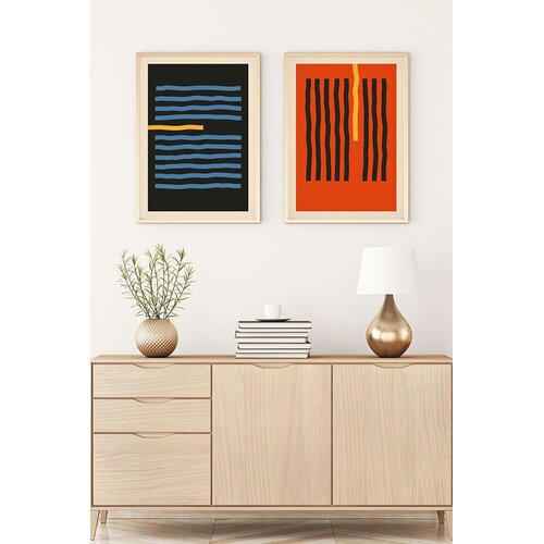 WALLXPERT Uramljena slika Huhu129, 30x40 cm , 2 dijela Cene
