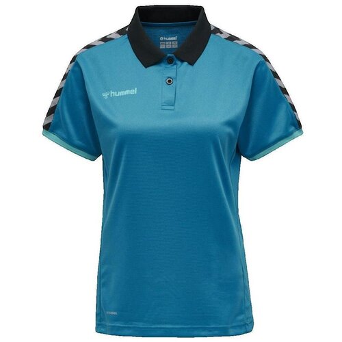 Hummel Polo majice kratki rokavi Polo manches courtes fonctionnel femme Modra Cene