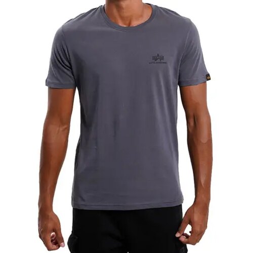 Alpha Industries Mu&amp;scaron;ka majica Basic, Siva Slike