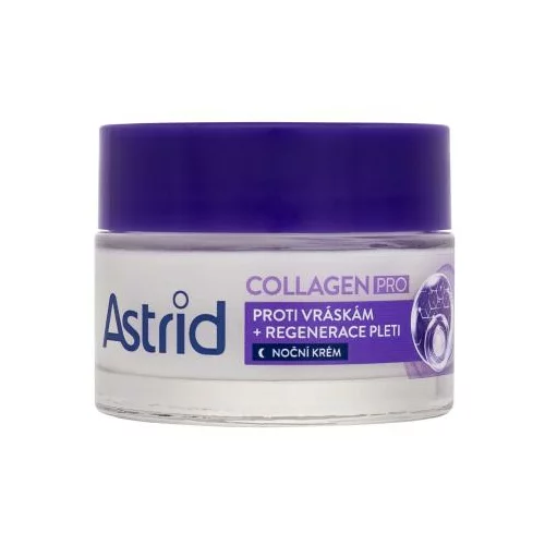Astrid Collagen PRO Anti-Wrinkle And Regenerating Night Cream noćna krema za lice 50 ml za ženske true