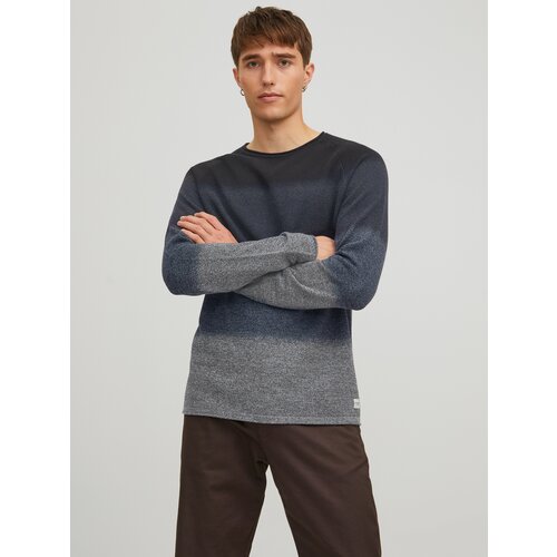 Jack &amp;amp; Jones Dark blue men&amp;#039;s sweater Hill Slike