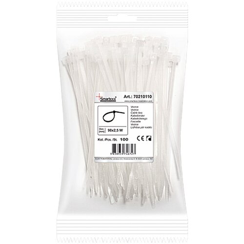 X elektro vezice (prozirno, 100 2,5 mm, 100 kom.) Slike