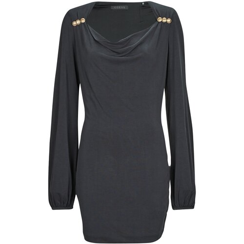 Guess LS BOAT NK CECILIA DRESS Crna Slike