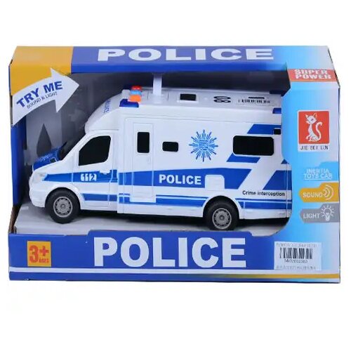 Magic Toys Policijski minibus avtomobilček z lučjo in zvokom Cene