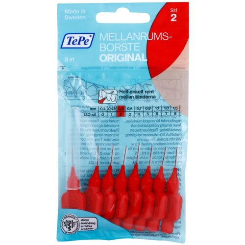 TEPE SWEDEN Original 0,5 mm medzobna ščetka s premerom 0,5 mm 8 ks unisex Cene
