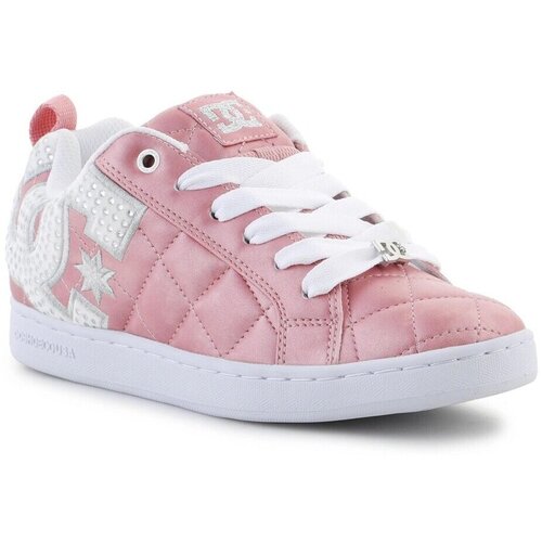 Dc Shoes Nizke superge Court Graffik Se Rožnata Slike