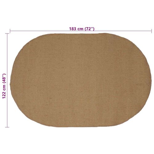  Tepisi za područja Prirodna 122 x 183 cm Juta - 122 x 183 cm Slike