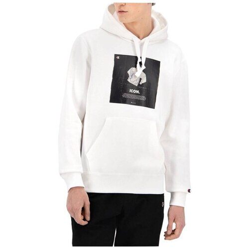 Champion Puloverji Icon Graphic Print Hoodie Bela Cene