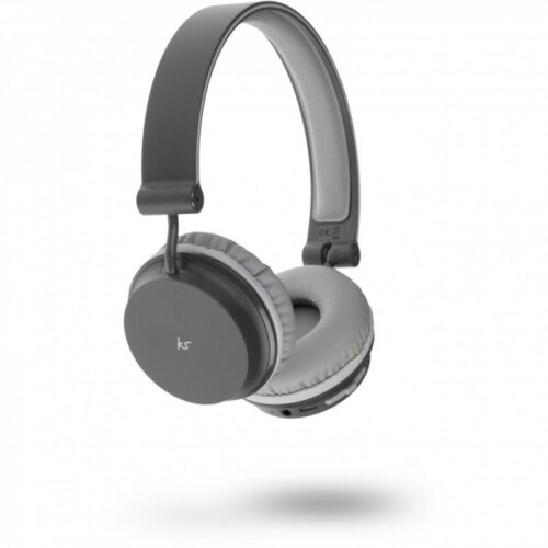 KIT fresh slu&amp;scaron;alke bluetooth z mikrofonom sive Slike
