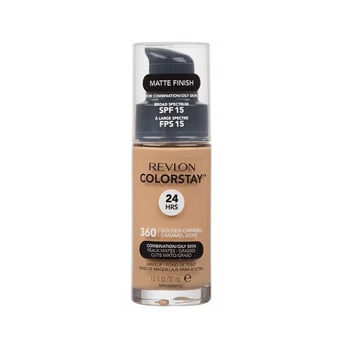 Revlon Colorstay Combination Oily Skin SPF15 puder za masnu i mješovitu kožu 30 ml nijansa 360 Golden Caramel