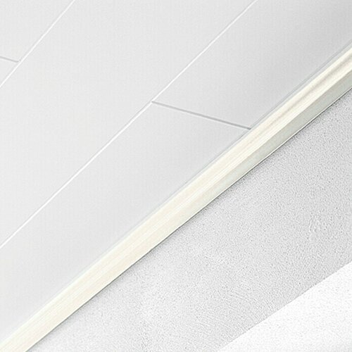 LOGOCLIC Zaključna letvica bela hruška (Do x Š x V: 260 cm x 36 mm x 16 mm, MDF) Cene