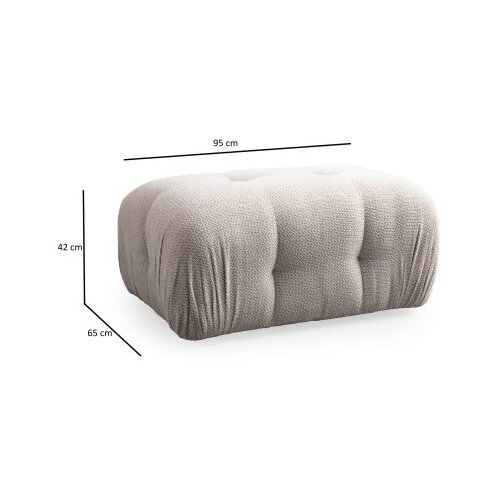 Atelier Del Sofa tabure petite cream Cene