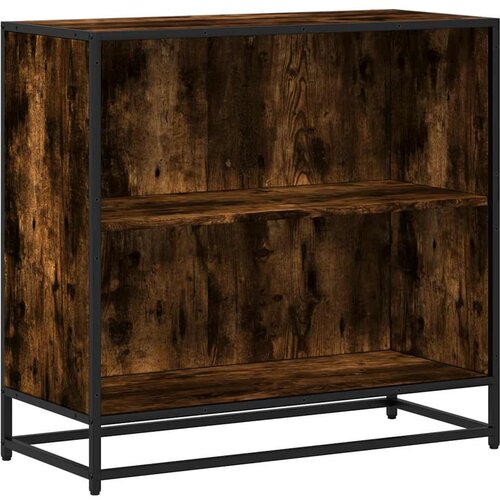 Maison Chic Knjižna omara - Knjižni regal dimljeni hrast 80,5x35x76 cm inženirski les, (21726022) Slike