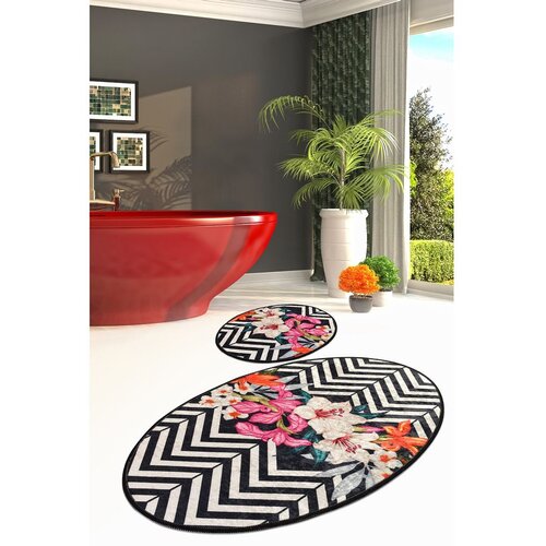 Colourful Cotton marken multicolor bathmat set (2 pieces) Cene