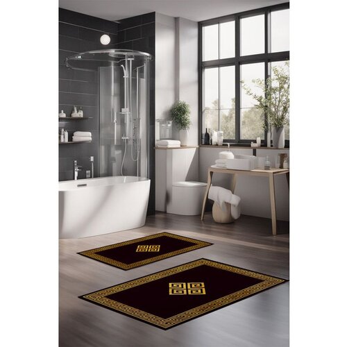  CT-5073 multicolor bathmat set (2 pieces) Cene