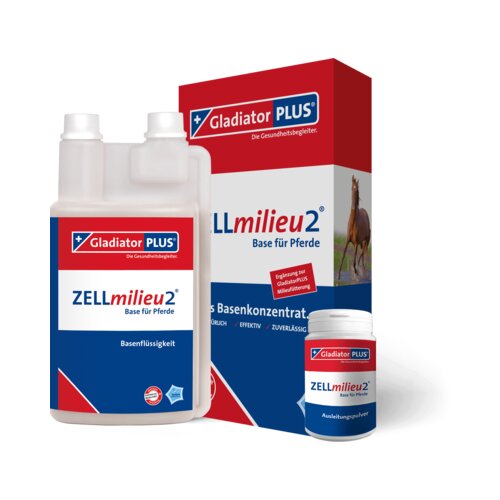 GladiatorPLUS ZELLmilieu2 za konje - 500 ml Slike