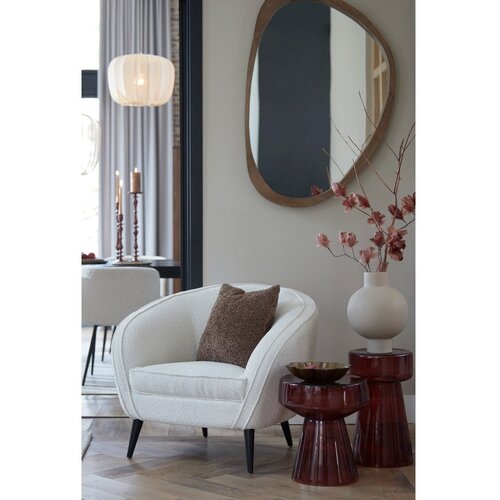 Light &amp;amp; Living Stakleni okrugli pomoćni stol &amp;oslash; 30 cm Dakwa &amp;ndash; Slike
