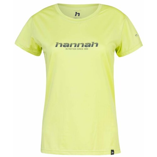 HANNAH Women's functional T-shirt SAFFI II sunny lime Cene