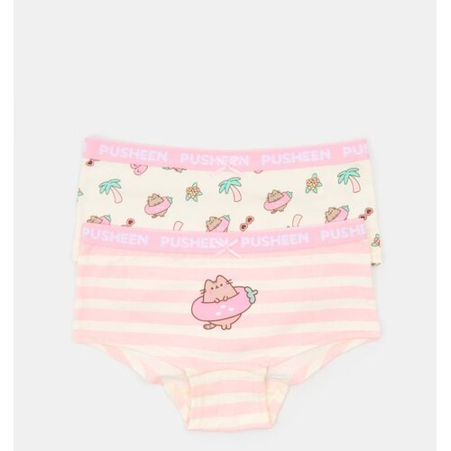 Sinsay Komplet od 2 para bokserica s visokim udjelom pamuka Pusheen the Cat Cijene