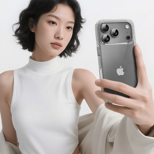  Prozirna maskica Rock Crystal Shield serije za iPhone 17 Pro Slike