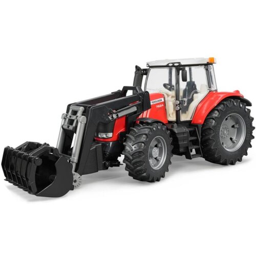 Bruder traktor s čelnim nakladalcem Massey Ferguson 7601 Cene