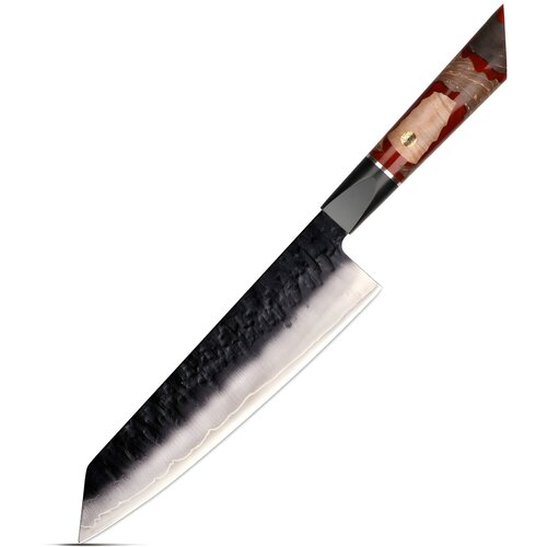 IZMAEL Damaskovski kuhinjski nož AR-37335 - Kiritsuke / Crvena Cijene