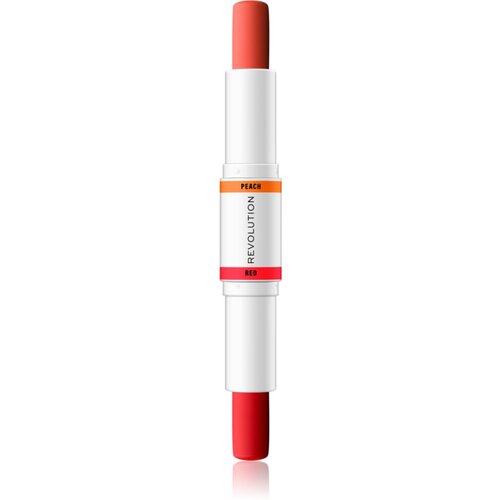 Makeup Revolution Colour Correcting korektivna paličica za poenotenje tona kože odtenek Red &amp;amp; Peach 2x4,3 g Slike