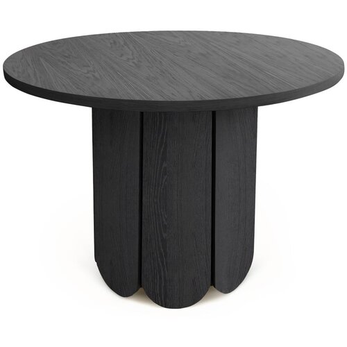 Woodman Okrugao blagovaonski stol u dekoru hrasta &amp;oslash; 98 cm Soft &amp;ndash; Slike
