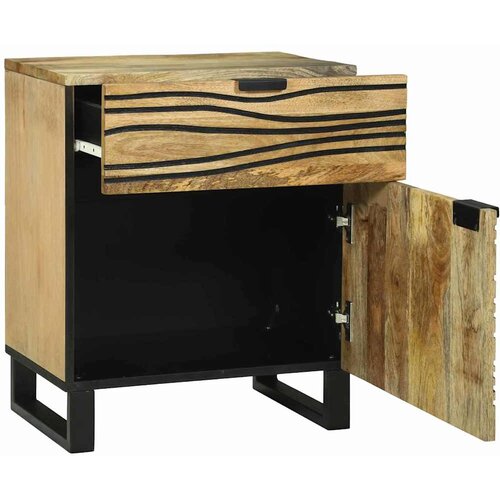  Noćni ormar Prirodna 50 x 33 x 60 cm Konstruirano drvo Slike