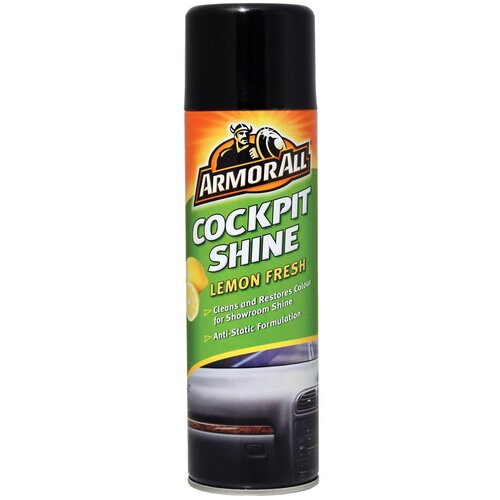 ARMOR ALL SPREJ ZA ČIŠČENJE ARMATURNE PLOŠČE COCKPIT SHINE LEMON FRESH 500ML Cene