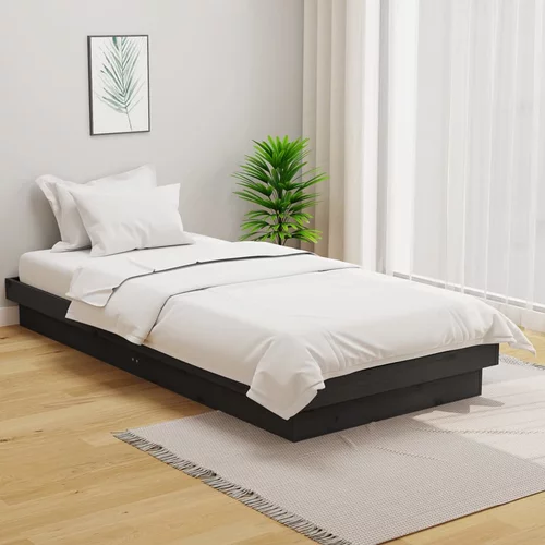  za krevet od masivnog drva sivi 100 x 200 cm