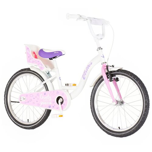 Visitor bicikl za devojčice lovely lil, 20"/10", beli Cene