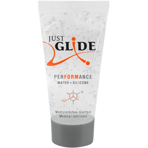 Just Glide Performance Water + Silicone 20ml Slike