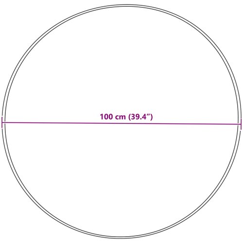  Tepih od umjetne ovčje kože TAFALLA Krem &amp;Oslash; 100 cm Poliester Slike