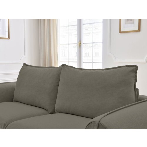 Bobochic Paris Zelena sedežna garnitura za spanje/raztegljiva 216 cm Archimede &amp;ndash; Slike