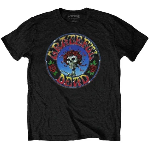 Grateful Dead Majica Bertha Circle Vintage Wash Unisex Black 2XL