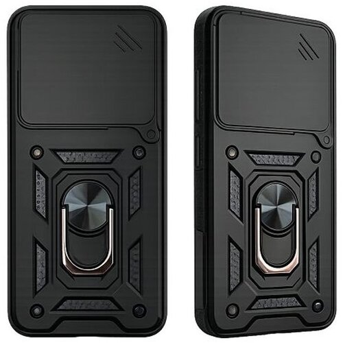 Max Mobile MM TPU XIAOMI REDMI NOTE 15 PRO PLUS 5G-- ANTI-SHOCK WITH RING crna Slike
