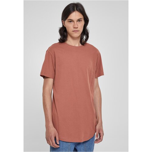 Urban Classics Plus Size Shaped Long Tee terracotta Cene