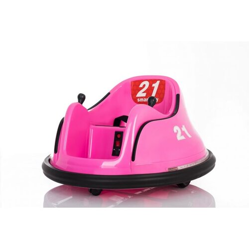 Lean_Toys Otroški avto Bumper RiriDrive 12V 360 Roza Cene