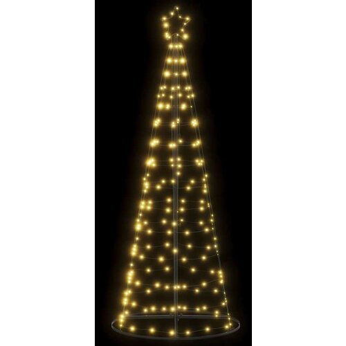 vidaXL LED božićno drvce 200 LED toplo bijelo 182 cm Cene